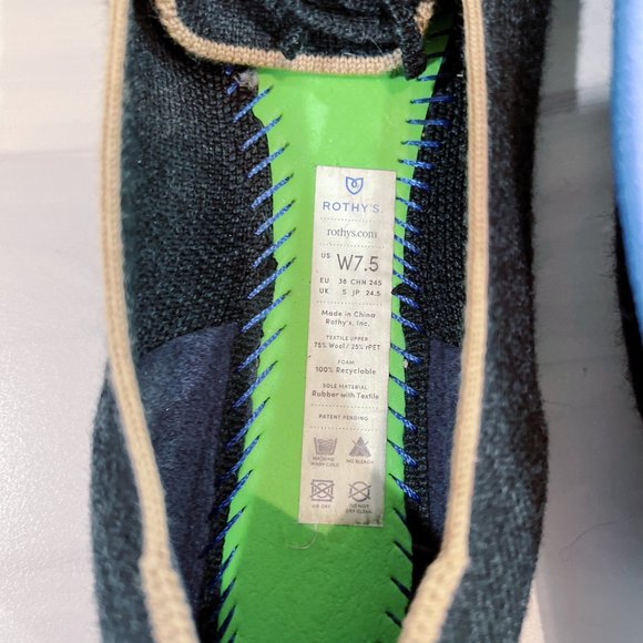 ROTHY’S The Merino Tassel Loafer Black Diamond - Limited Edition - Picture 14 of 14